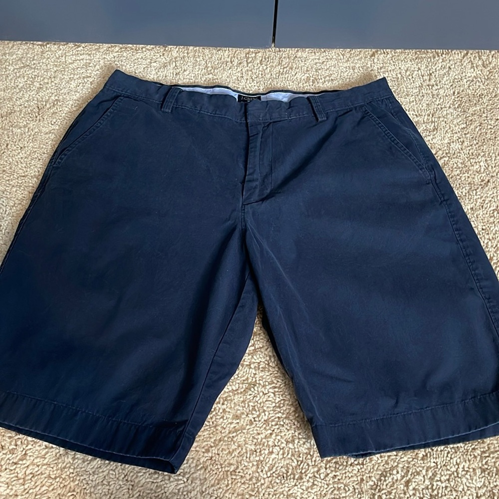 J. Crew Navy Shorts. Size 34